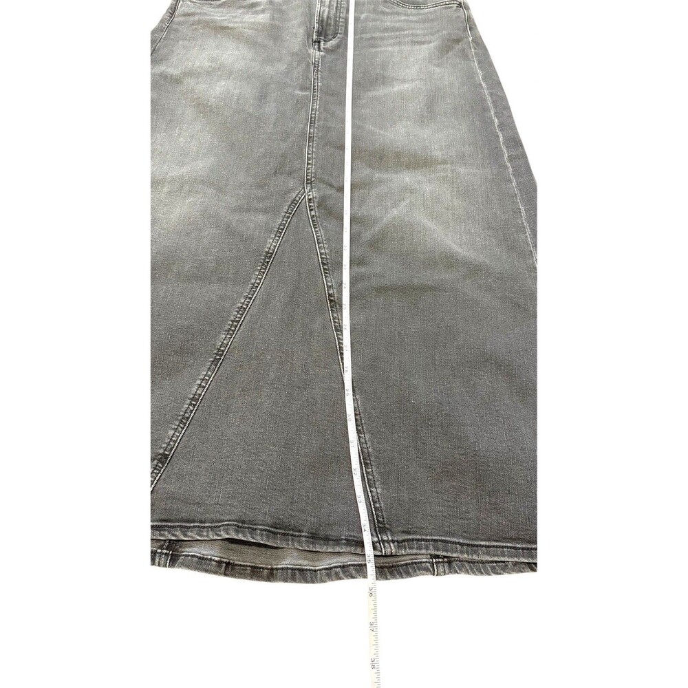 Joe's Jeans Denim Maxi Skirt Black Size 31 NWT - Picture 7 of 10